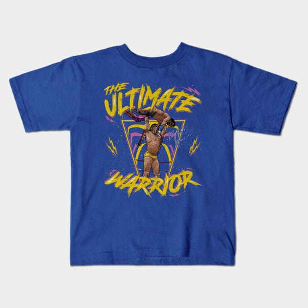 Ultimate Warrior Gorilla Press Kids T-Shirt by MunMun_Design